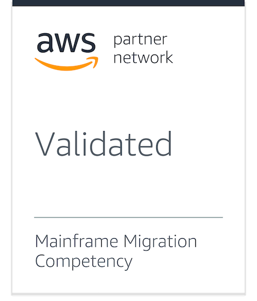 AWS Mainframe Migration Competency Partner badge
