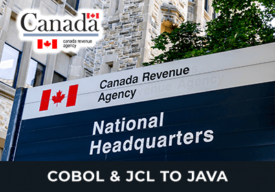 Canadian Revenue Agency (CRA) Help Desk - COBOL to Java Modernization