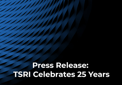 Press Release: TSRI Celebrates 25 Years and Expands Modernization Offerings