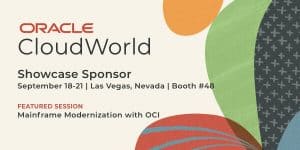 Oracle CloudWorld: September 18-21