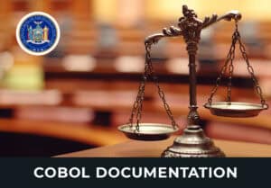 COBOL Documentation – New York Dept. of Justice