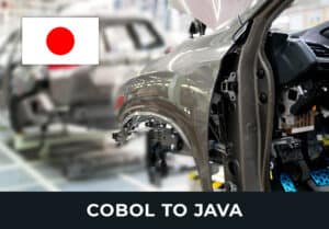COBOL to Java – Comture Japanese Car Manufacturer