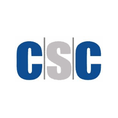 TSRI CSC logo featuring blue and gray letters on a white background.