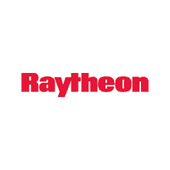 Raytheon logo displayed at TSRI research center for technological innovation.