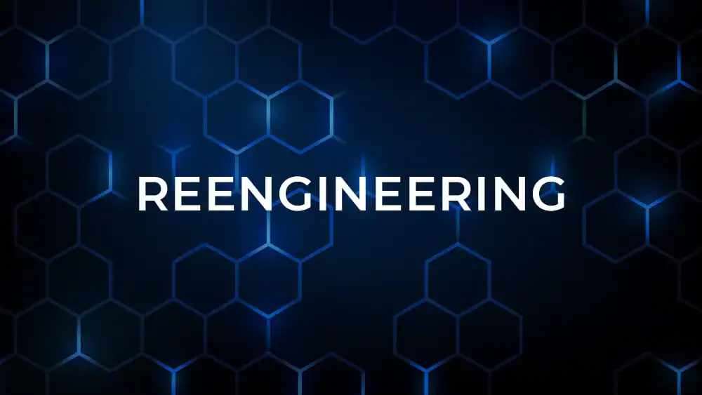 Reengineering process in scientific research and biotech fields.